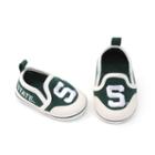 Baby Michigan State Spartans Crib Shoes, Infant Unisex, Size: 0-3 Months, Green