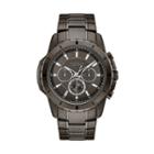 Caravelle New York By Bulova Men's Ion-plated Stainless Steel Chronograph Watch - 45a139, Grey