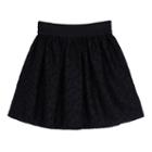 Girls 7-16 Iz Amy Byer Lace Skater Skirt, Girl's, Size: Xl, Black