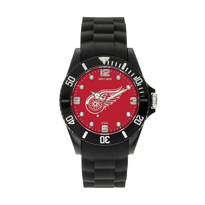 Sparo Men's Spirit Detroit Red Wings Watch, Black