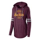 Women's Arizona State Sun Devils Low Key Pullover Hoodie, Size: Large, Dark Red