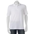 Men's Croft & Barrow&reg; True Comfort Classic-fit Pique Performance Polo, Size: Medium, White
