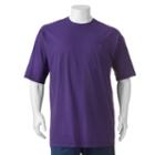 Big & Tall Champion Solid Pocket Tee, Men's, Size: L Tall, Med Purple