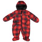 Baby Boy Carter's Heavyweight Buffalo Plaid Pram, Size: 3 Months, Red