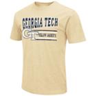 Men's Campus Heritage Georgia Tech Yellow Jackets Vintage Tee, Size: Medium, Blue (navy)