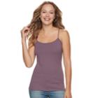 Women's Sonoma Goods For Life&trade; Everyday Camisole, Size: Xl, Purple