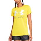 Women's Under Armour Tech Crewneck Twist Graphic Tee, Size: Medium, White