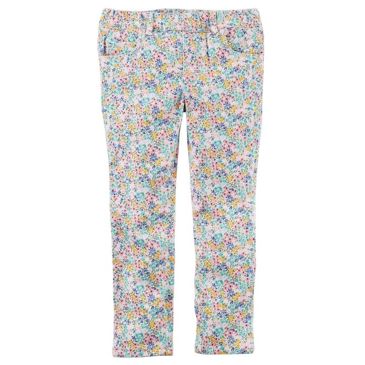 Girls 4-8 Carter's Printed Pants, Size: 6x, Floral