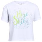 Girls 7-16 Under Armour Here To Shine Graphic Tee, Size: Xl, White