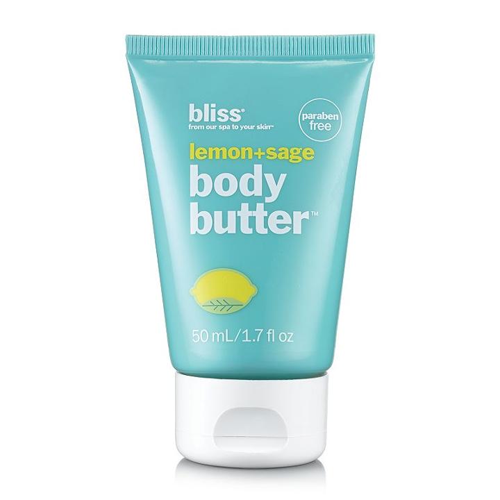 Bliss Lemon + Sage Body Butter - Travel Size, Multicolor