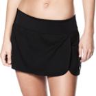 Women's Nike Core Skirtini Swim Bottoms, Size: Xl, Black
