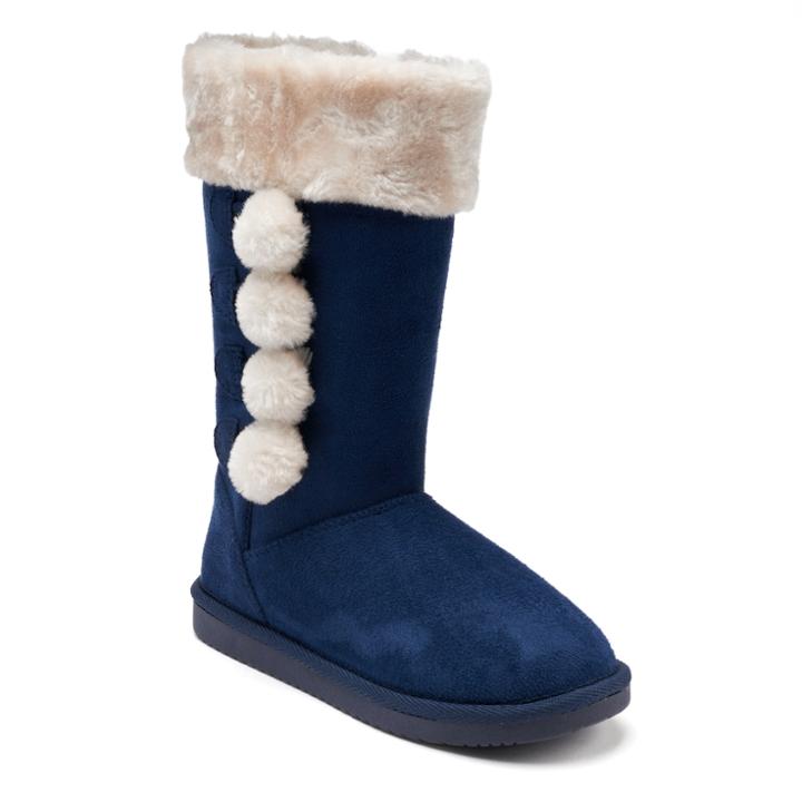 So&reg; Marisa Girls' Mid-calf Boots, Size: 4, Blue (navy)