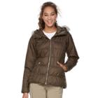 Women's Columbia Sparks Lake Hooded Thermal Coil&reg; Jacket, Size: Small, Brown Oth