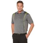 Men's Grand Slam Classic-fit Stretch Performance Golf Polo, Size: Medium, Grey Other