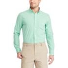 Big & Tall Chaps Easy Care Stretch Print Shirt, Men's, Size: 3xl Tall, Green