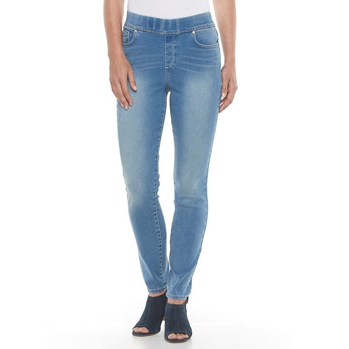 Women's Gloria Vanderbilt Avery Slim Straight-leg Jeans, Size: 2 - Regular, Blue Other