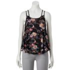 Juniors' Pink Republic Strappy Back Woven Tank, Girl's, Size: Large, Oxford