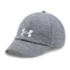 Women's Under Armour Embroidered Logo Baseball Cap, Grey (charcoal)