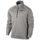 Big & Tall Nike Therma Training Quarter-zip Pullover, Men's, Size: Xxl Tall, Grey (charcoal)