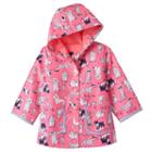 Girls 4-6x Carter's Print Rain Jacket, Girl's, Size: 4, Pink