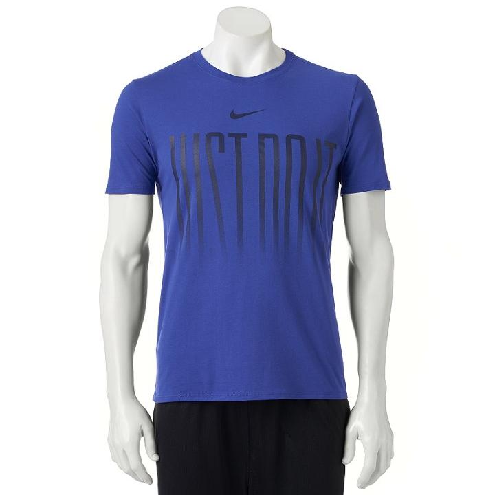 Men's Nike Just Do It Tee, Size: Xl, Med Purple