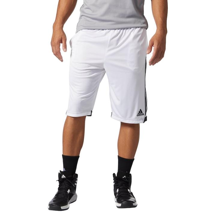 Big & Tall Adidas 3g Climalite Speed Shorts, Men's, Size: 3xl Tall, White
