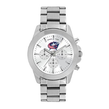 Women's Game Time Columbus Blue Jackets Knockout Watch, Silver