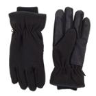 Men's Dockers Intelitouch Fleece Touchscreen Gloves, Size: Large, Black