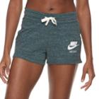 Women's Nike Gym Vintage Drawstring Shorts, Size: Xl, Brt Green