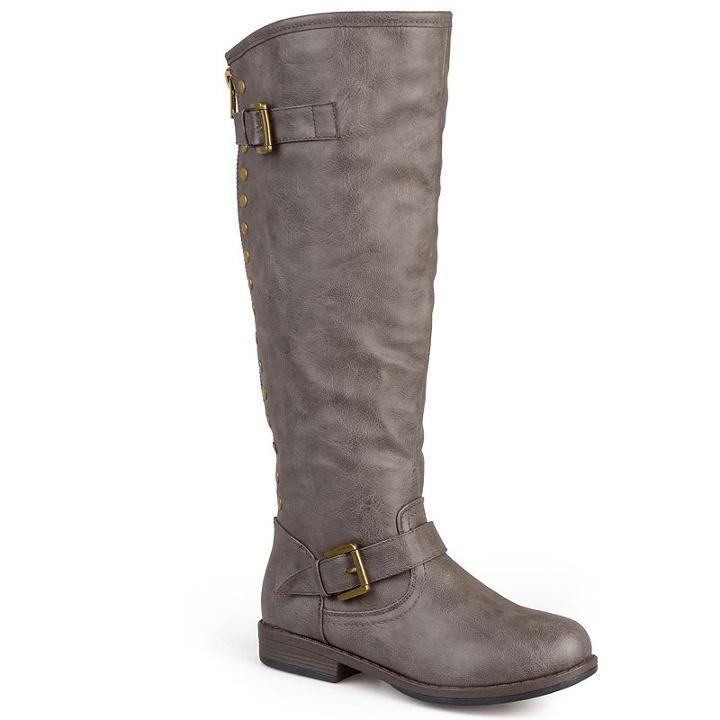 Journee Collection Spokane Women's Knee-high Boots, Girl's, Size: 9, Lt Brown