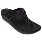 Crocs Sloane Embellished Women's Sandals, Size: 6, Grey Other