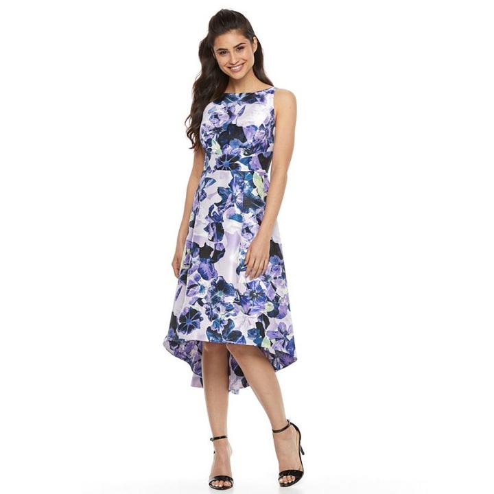 Petite Chaya Floral Fit & Flare Dress, Women's, Size: 8 Petite, Ovrfl Oth