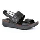 Rocky 4eursole Sprightly Women's Platform Sandals, Size: 42 Wide, Black