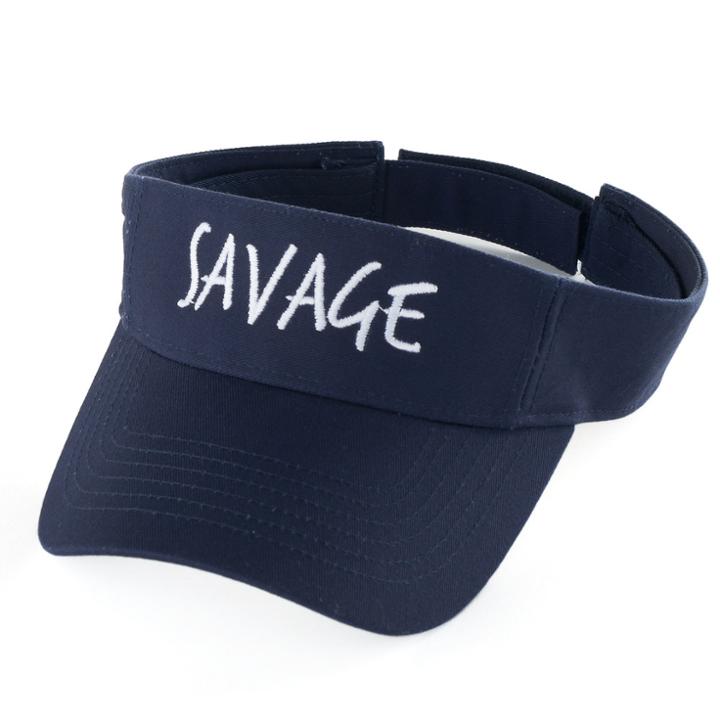 Women's Embroidered Savage Visor, Blue (navy)