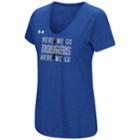Women's Under Armour Los Angeles Dodgers Chant Tee, Size: Small, Multicolor
