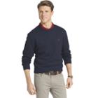 Men's Izod Advantage Classic-fit Solid Fleece Pullover, Size: Small, Turquoise/blue (turq/aqua)