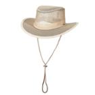 Stetson Mesh Safari Hat - Men, Size: Xxl, Grey