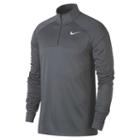 Men's Nike Essential Regular-fit Dri-fit Quarter-zip Performance Golf Pullover, Size: Xl, Dark Grey