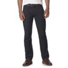 Men's Chaps Classic-fit 5-pocket Stretch Twill Pants, Size: 36x30, Blue (navy)