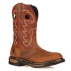 Rocky Original Ride Branson Roper Men's 11-in. Waterproof Western Work Boots, Size: Medium (10.5), Brown