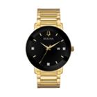Bulova Men's Modern Diamond Stainless Steel Watch - 97d116, Size: Large, Yellow