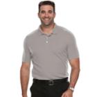Big & Tall Croft & Barrow&reg; Classic-fit Easy-care Interlock Pocket Polo, Men's, Size: 3xb, Med Grey