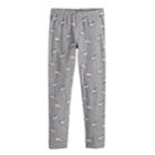 Girls 4-10 Jumping Beans&reg; Print Full-length Leggings, Size: 8, Med Grey