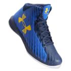 Under Armour Jet Express Mid Grade School Boys' Basketball Shoes, Boy's, Size: 4, Blue