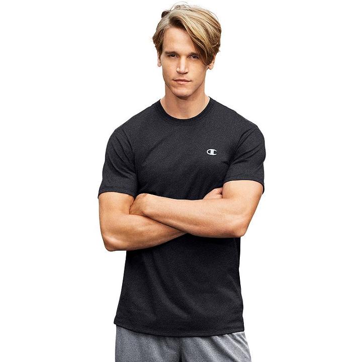 Men's Champion Vapor Basic Crew Tee, Size: Xl, Dark Grey