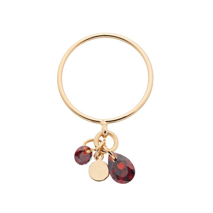 Lc Lauren Conrad Shaky Stone Ring, Women's, Size: 7, Red