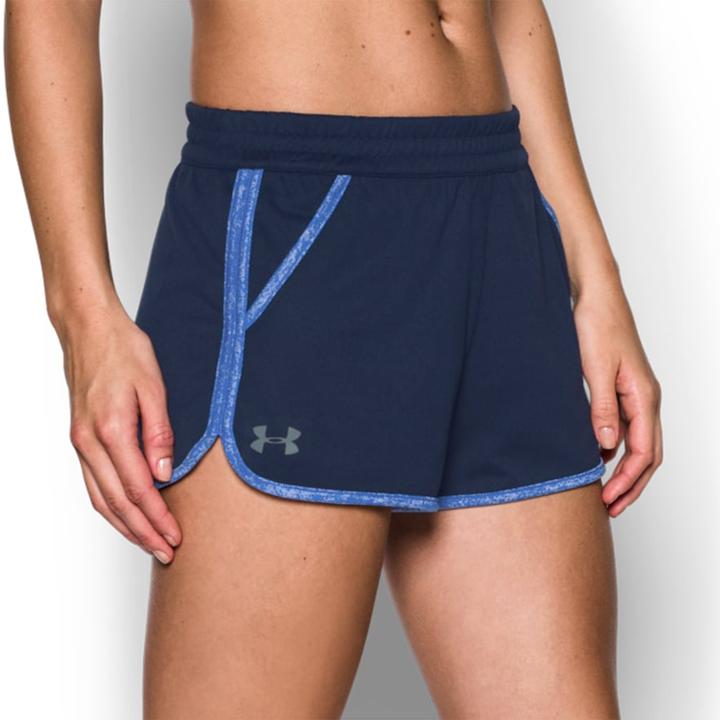 Women's Under Armour Tech 2.0 Shorts, Size: Large, Blue (navy)