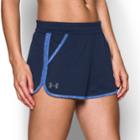 Women's Under Armour Tech 2.0 Shorts, Size: Large, Blue (navy)