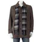 Men's Towne Wool-blend Top Coat, Size: Xxl, Med Brown