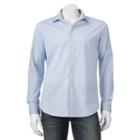 Men's Apt. 9&reg; Slim-fit Stretch Button-down Shirt, Size: Small Slim, Blue